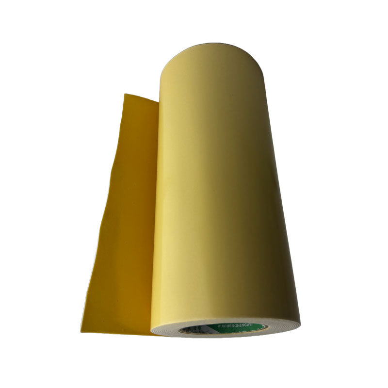 EVA Foam Double-Sided Tape for Rubber Stamp Handle and Die – 30cm x 6m roll, 1.5mm thick, yellow glue, non-removable adhesive. Ideal for stamp makers. Free international shipping over $30.