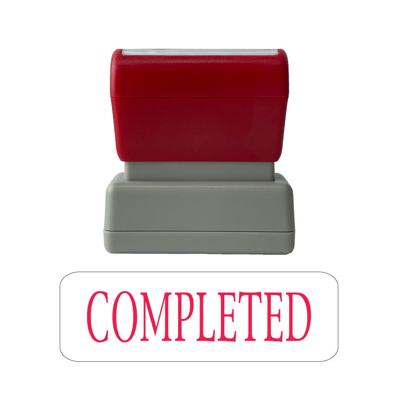 Ready to Use Office Stationary Stamp - Completed