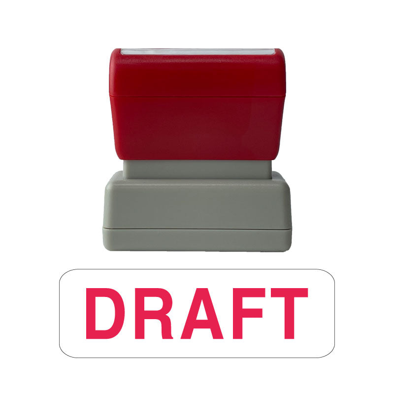 Ready to Use Office Stationary Stamp - Draft
