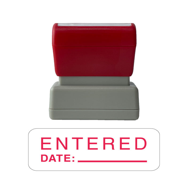 Ready to Use Office Stationary Stamp - Entered