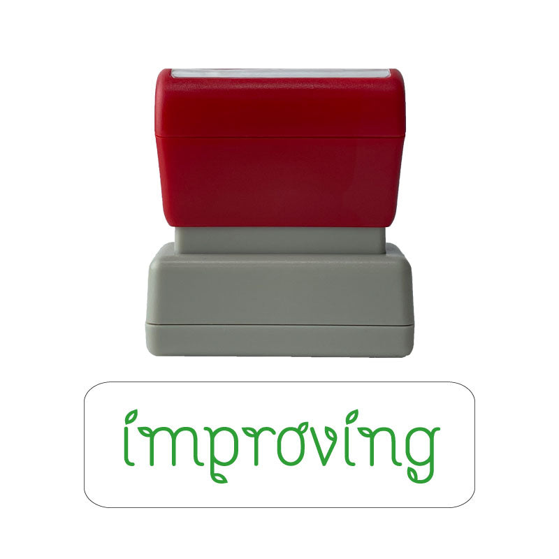 Ready to Use Office Stationary Stamp - Improving
