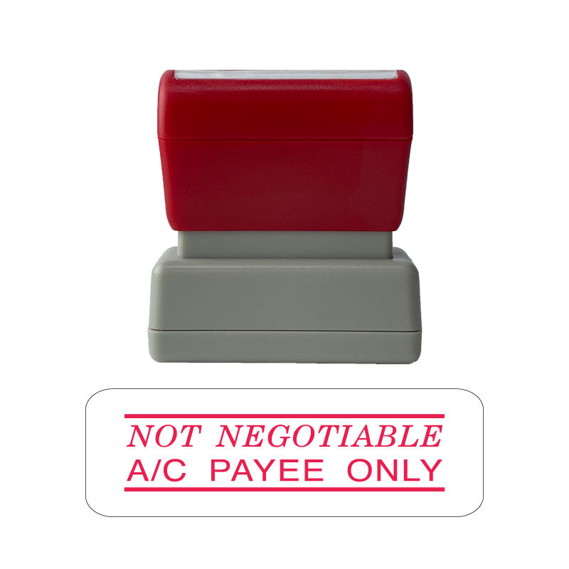 Ready to Use Office Stationary Stamp - Not Negotiable