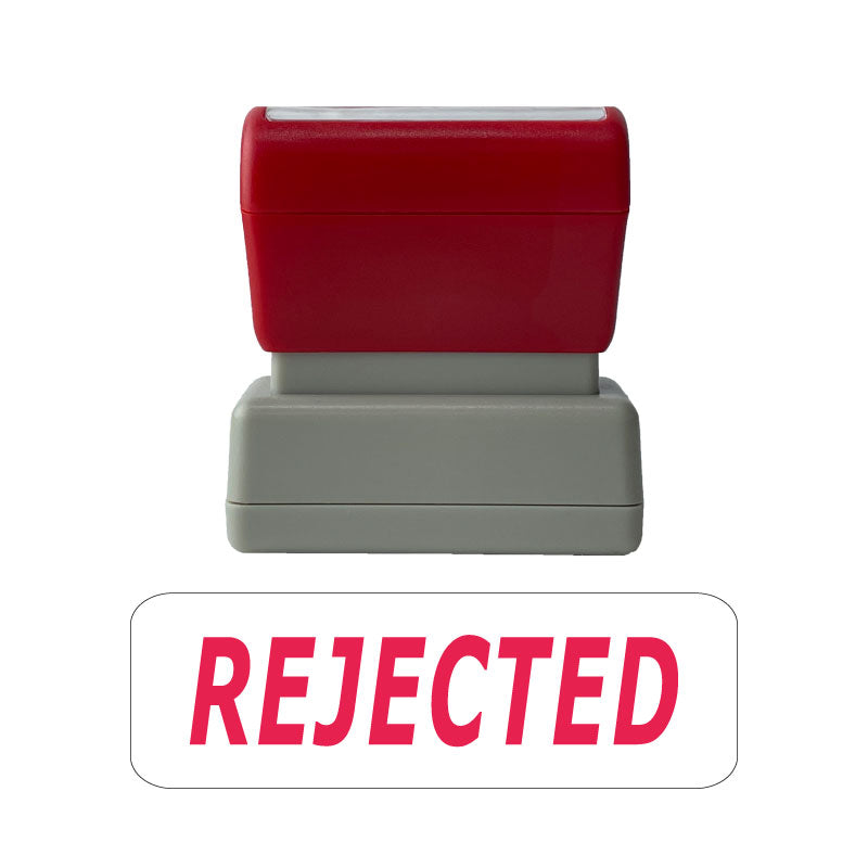 rejected stamp