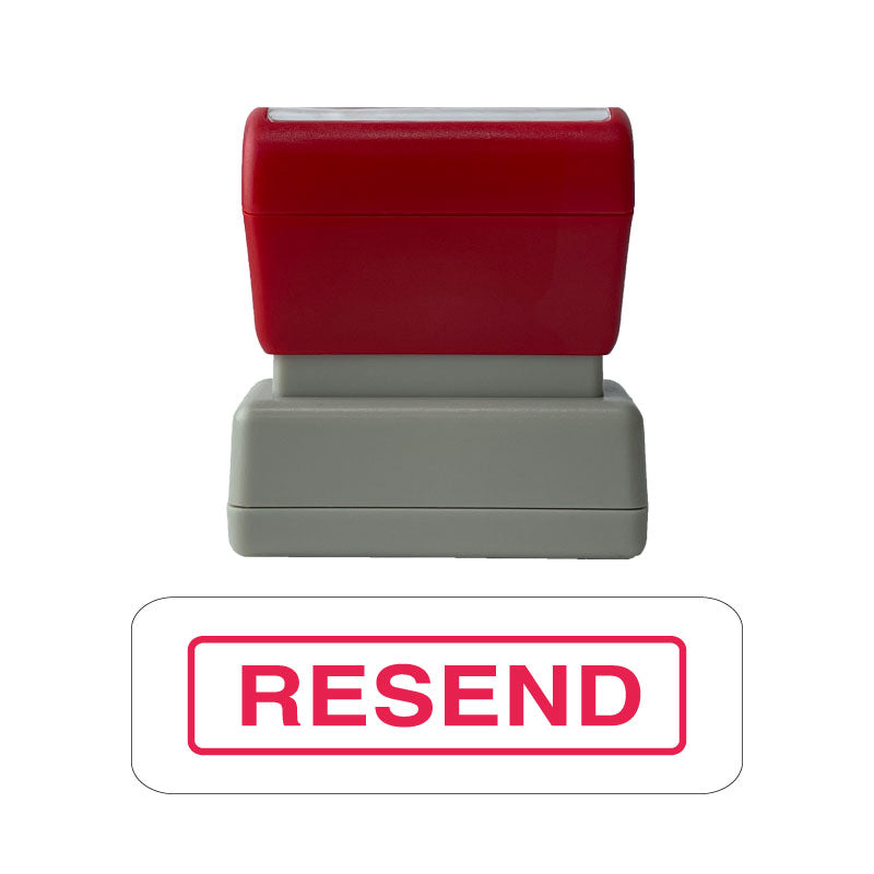 Ready to Use Office Stationary Stamp - Resend