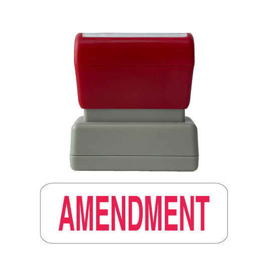 Ready to Use Office Stationary Stamp - Amendment