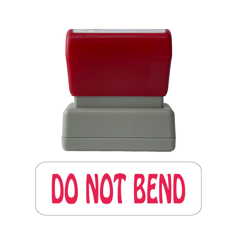 Ready to Use Office Stationary Stamp - Do Not Bend
