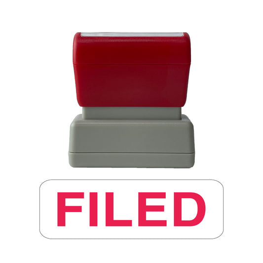 Ready to Use Office Stationary Stamp - Filed