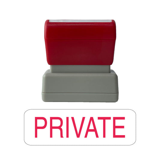 Ready to Use Office Stationary Stamp - Private