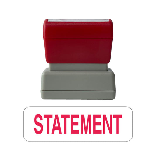 Ready to Use Office Stationary Stamp - Statement