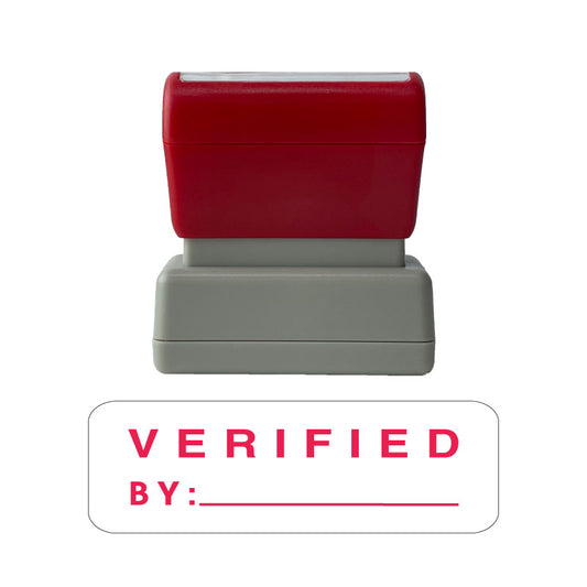Ready to Use Office Stationary Stamp - Verified By