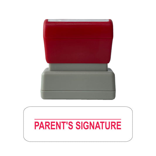 Ready to Use Office Stationary Stamp - Parent Signature